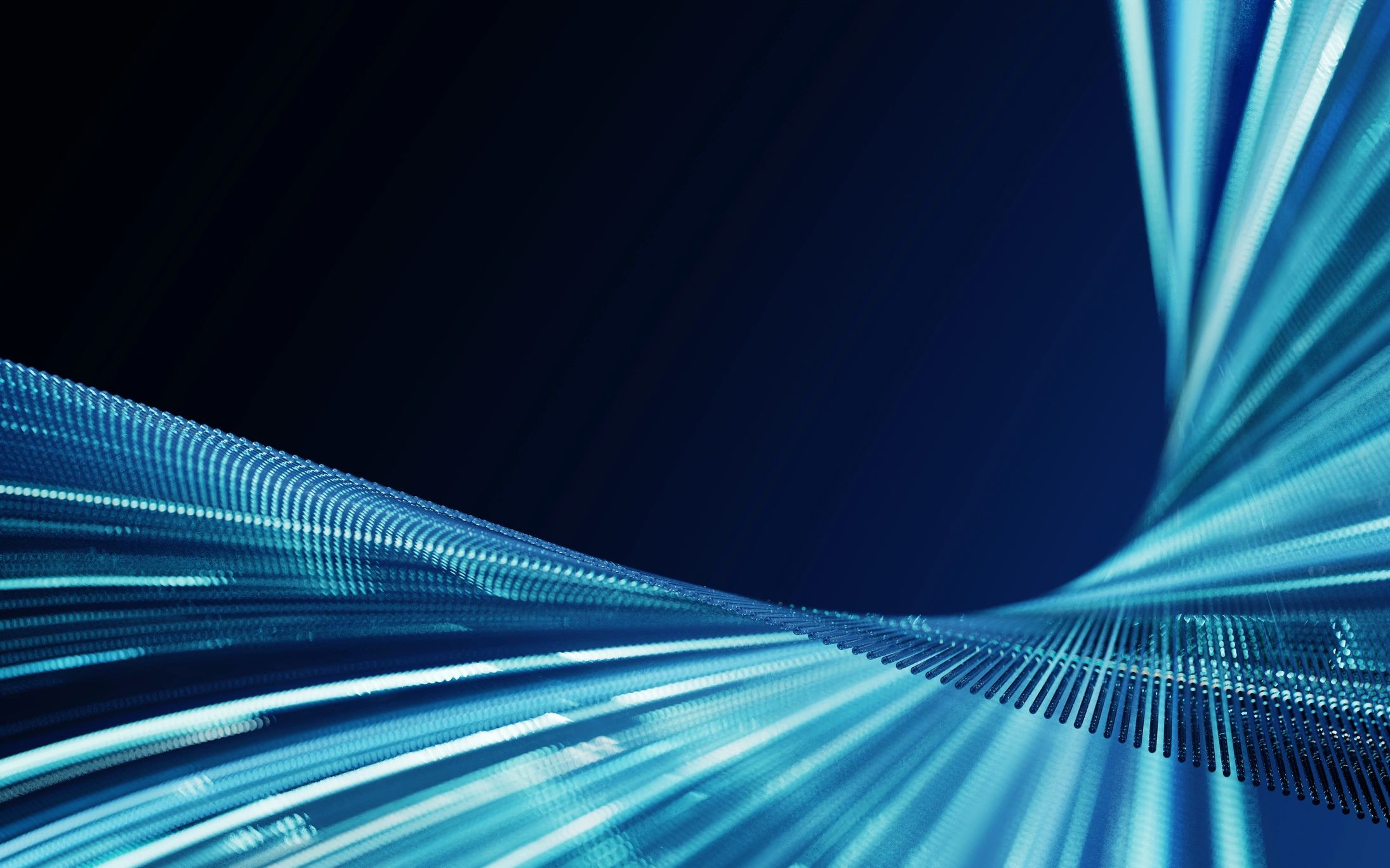 AI digital transformation abstract